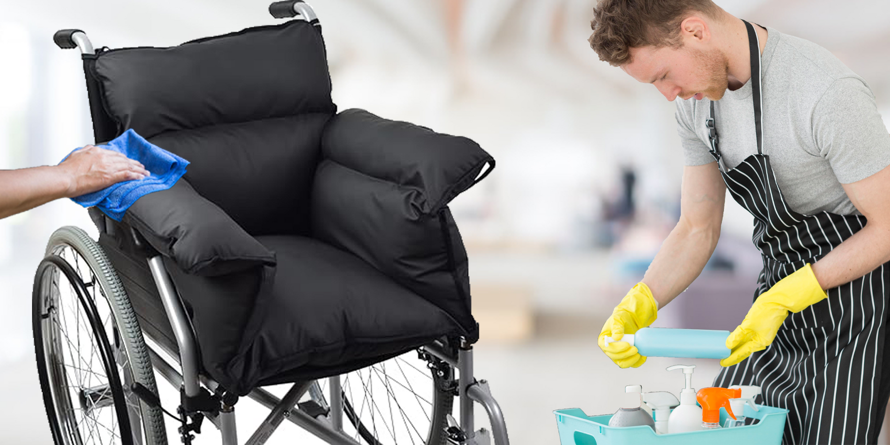 Dicas para limpar e desinfetar a sua almofada antiescaras 🫧