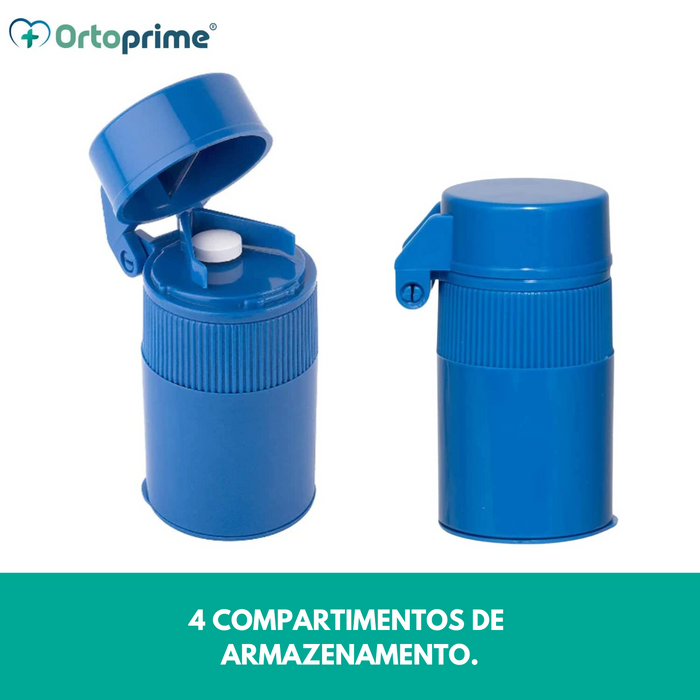 Cortador e Triturador de Comprimidos - Com Depósito