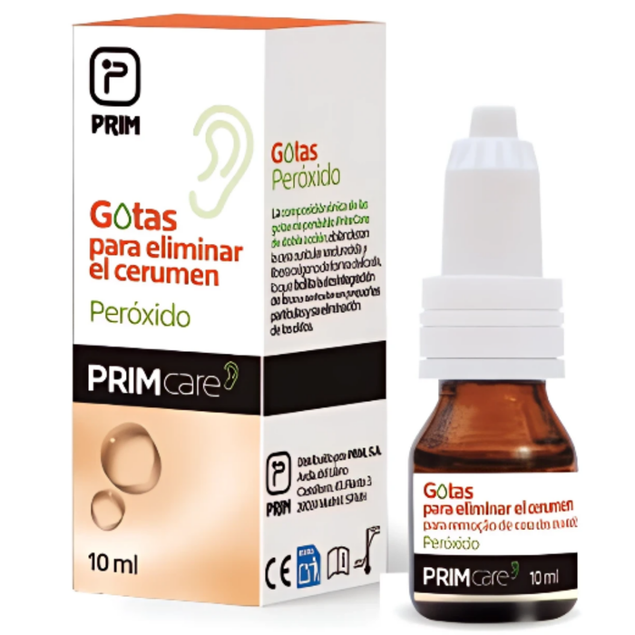 Gotas para Eliminar Cera de Ouvidos | Peróxido 10ml