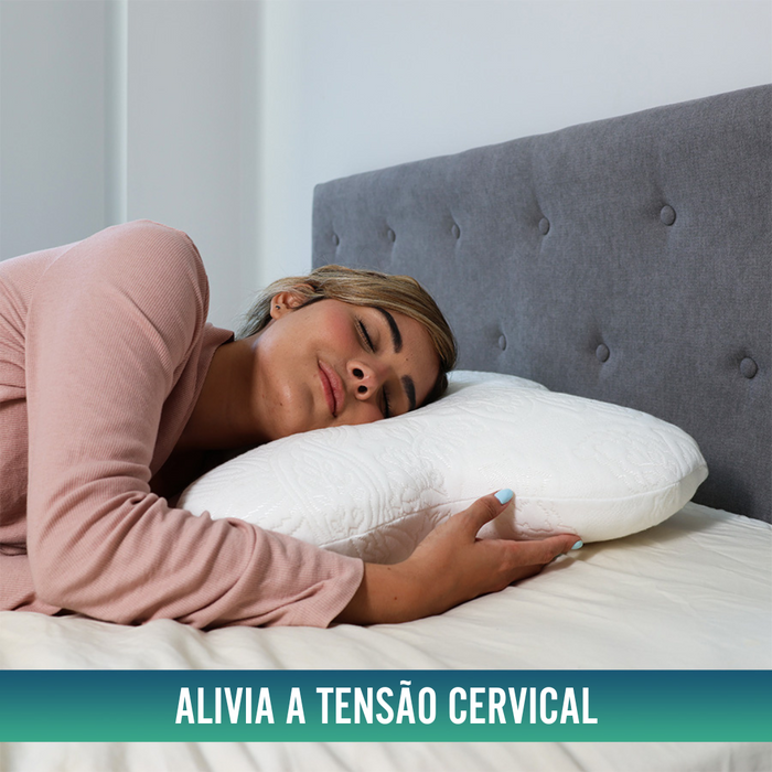 Almofada Viscoelástica Borboleta com Efeito de Memória Adaptável
