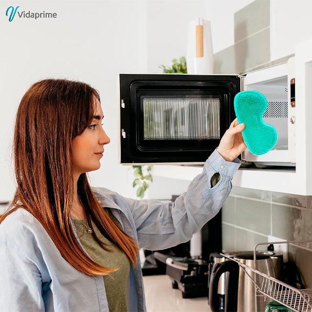 Máscara de Gel Frio e Quente com Banda Ajustável para os Olhos