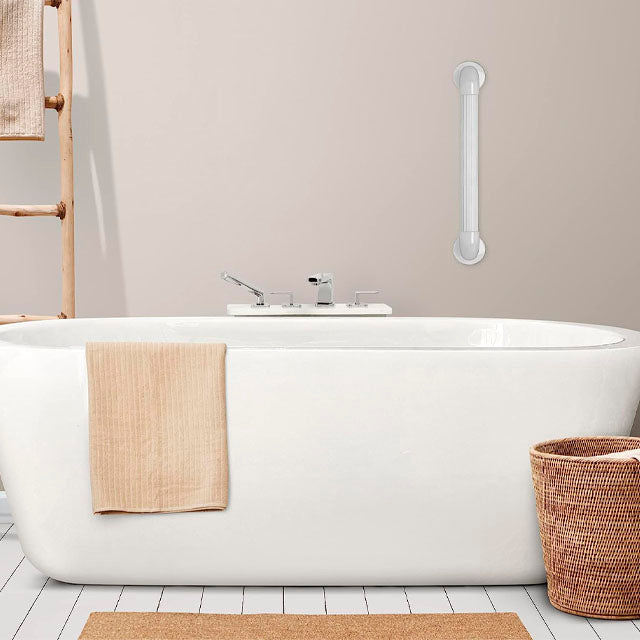 Pega de Duche Multifuncional Com Nervuras para Casa de Banho - 30 cm