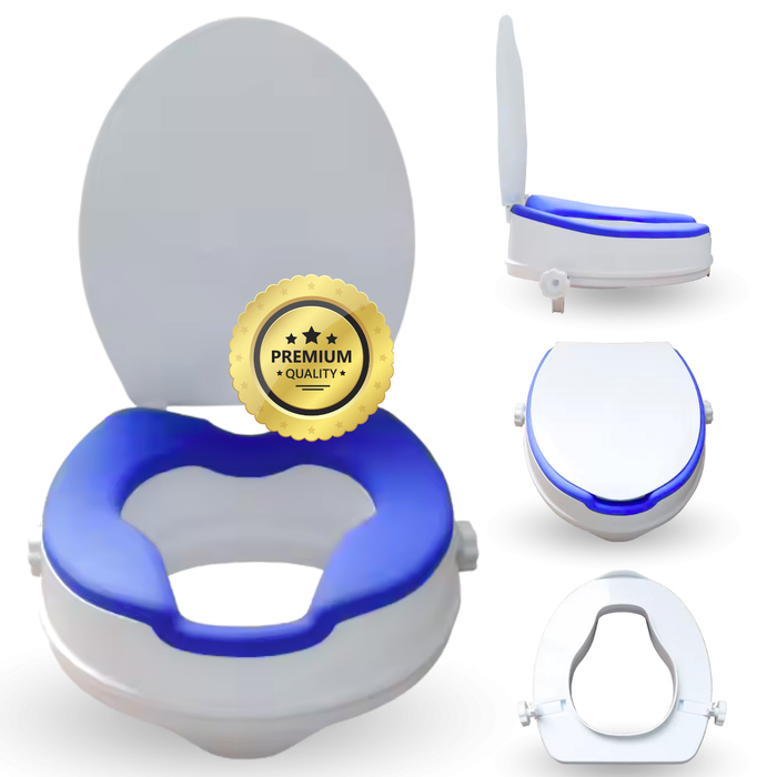 Alteador WC Adulto 10 cm Acolchoado | Alçador WC Universal