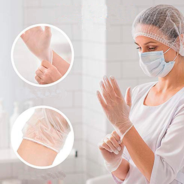 Luvas de Nitrilo - 100 Unidades