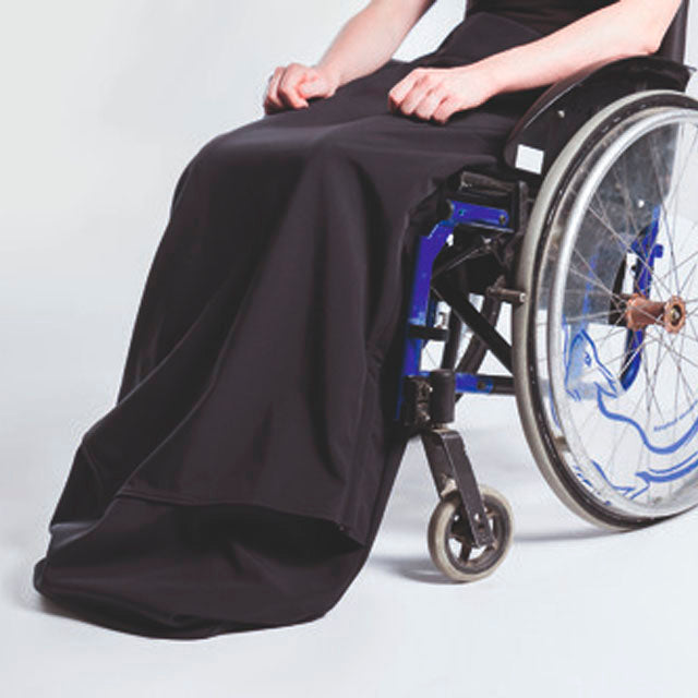 Manta de Pernas Adaptável com Fecho de Correr para Cadeiras de Rodas