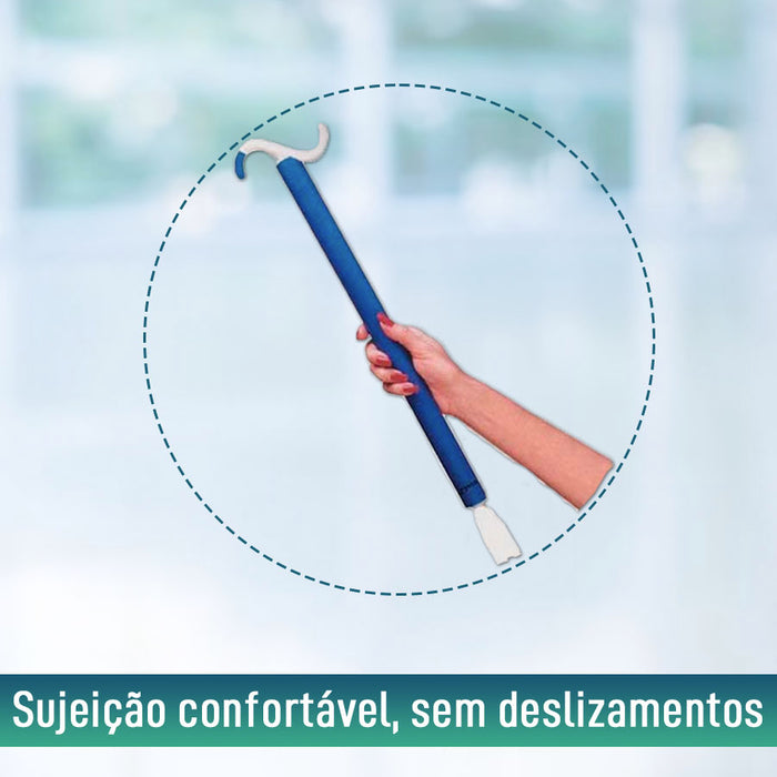 Gancho Antiderrapante com Pega que Auxilia no Vestir e Calçar