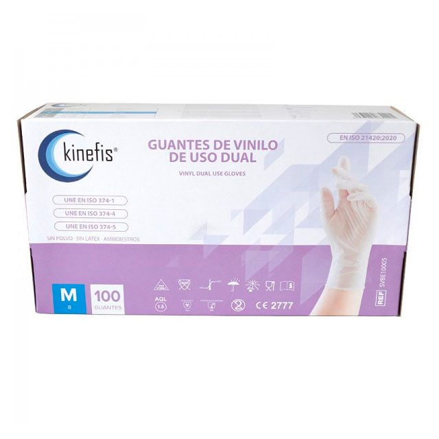 Luvas de Nitrilo - 100 Unidades