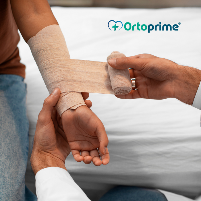 Faixa de Compressão Tecido Elástico | 6 cm x 5 m