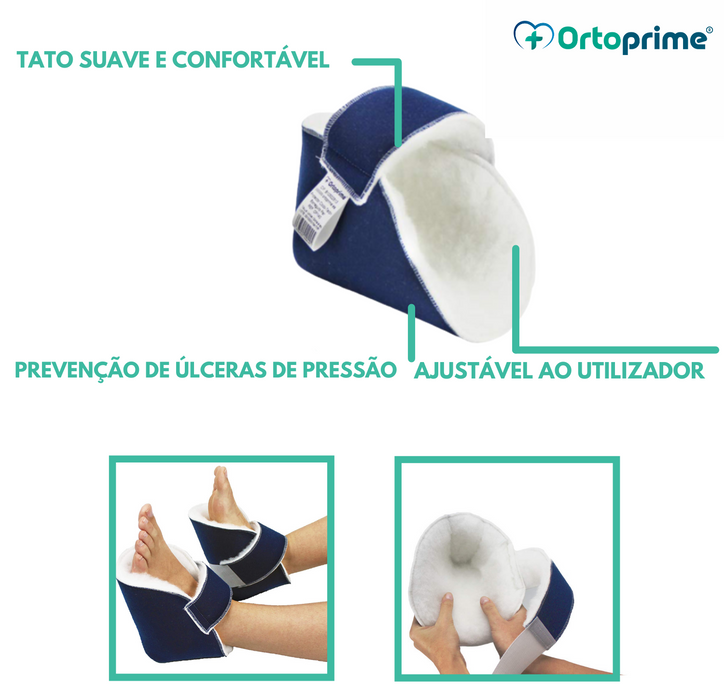 Protetor de Calcanhar Anti-Escaras - Esquerdo