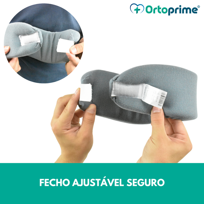 Colar Cervical Suave Ergonómico com Bandas Ajustáveis
