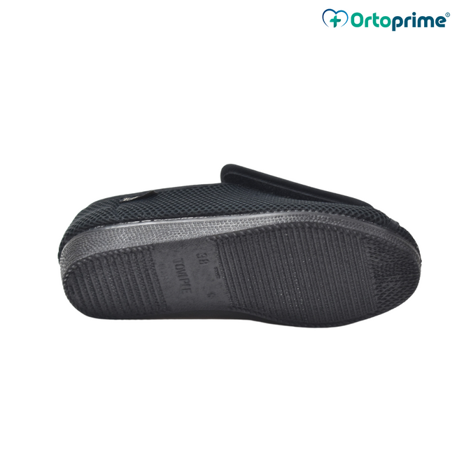 Sapato Exclusivo Para Pés Largos - Com Velcro