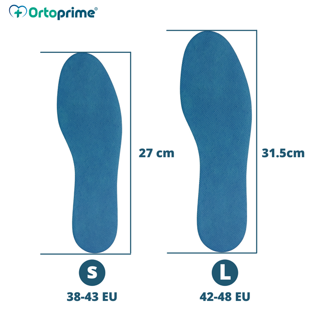 Palmilhas Ortopédicas em Gel | Dois Tamanhos