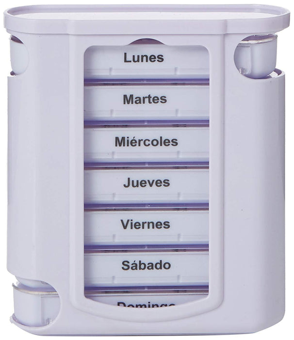 Pastillero semanal 4 compartimentos - OrtoPrime