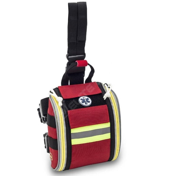 EB02.031 Botiquín Individual Pernera Molle, Color Rojo. (FAST’S) - OrtoPrime
