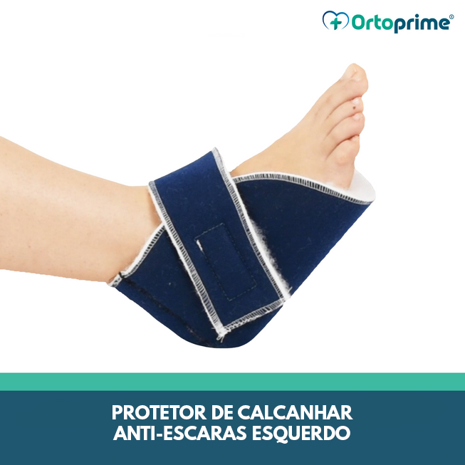 Protetor de Calcanhar Anti-Escaras - Esquerdo