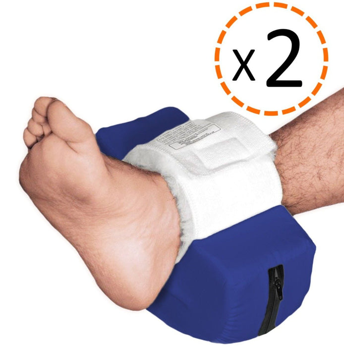 Protetor de Calcanhar Anti-Escaras Impermeável - Pacote de 2