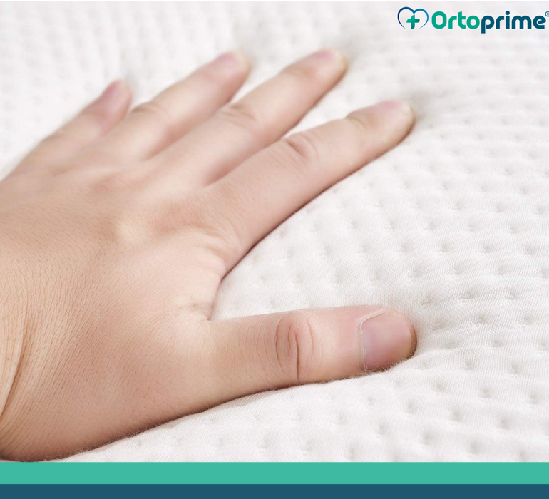 Almofada Repousa-Pernas Viscoelástica - Cunha Vascular Efeito Memória