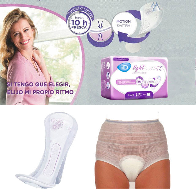 Penso Higiénico Feminino para Perda de Urina - Máxima Absorção