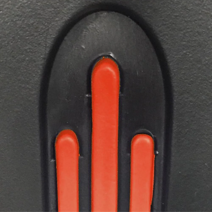 Muletas Anatómicas Ajustáveis Vermelho - Pacote de 2 Unidades