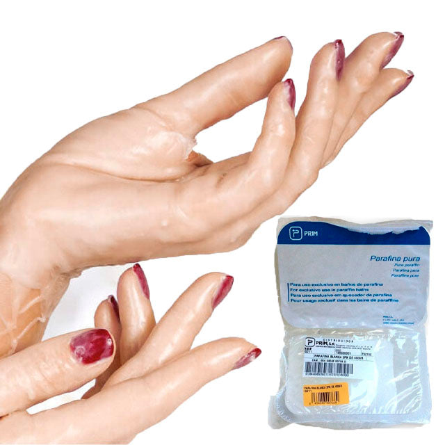 Parafina para as Mãos e Rosto - Apresentação em Pastilhas