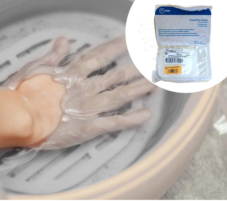 Parafina para as Mãos e Rosto - Apresentação em Pastilhas