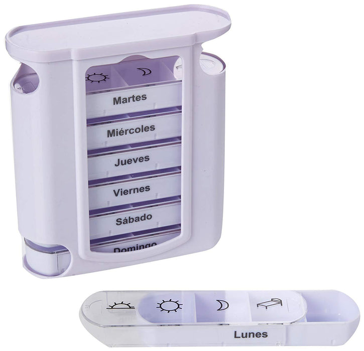 Pastillero semanal 4 compartimentos - OrtoPrime