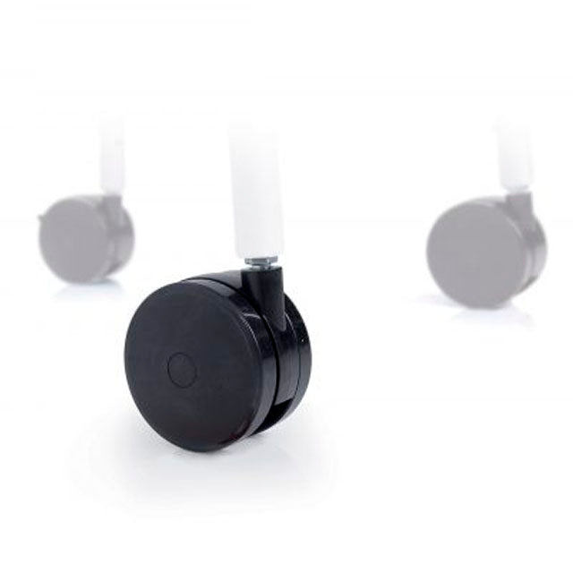 Cadeira de Duche com Rodas e Altura Regulável - Dobrável