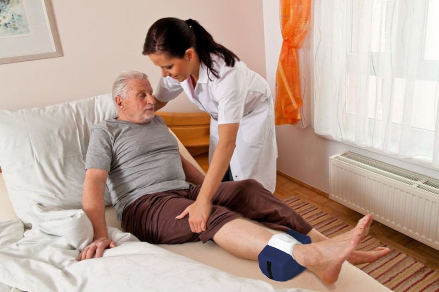 Protetor de Calcanhar Anti-Escaras Impermeável - Pacote de 2