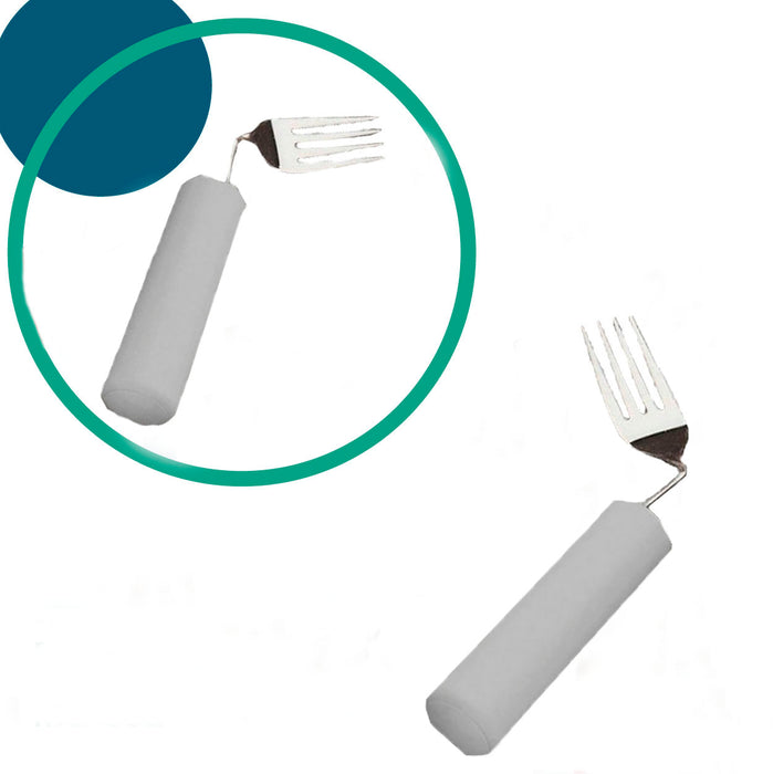 Garfo Adaptado com Ângulo de 40 ° para Mobilidade Reduzida