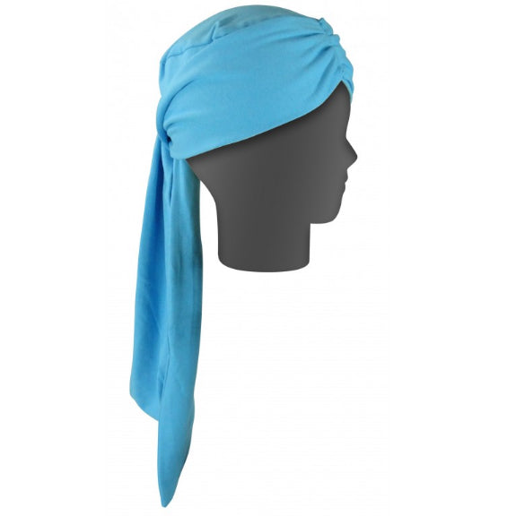 turbante-drapeado-liso-azul-para-mujeres-ortoprime