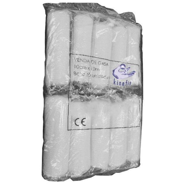 Ligadura de Gaze em Algodão Resistente Hidrófilo - 10 metros