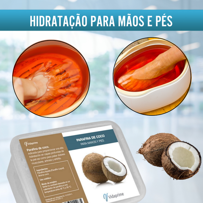 Embalagem de Parafina Antioxidante para Mãos e Pés - 3000 ml