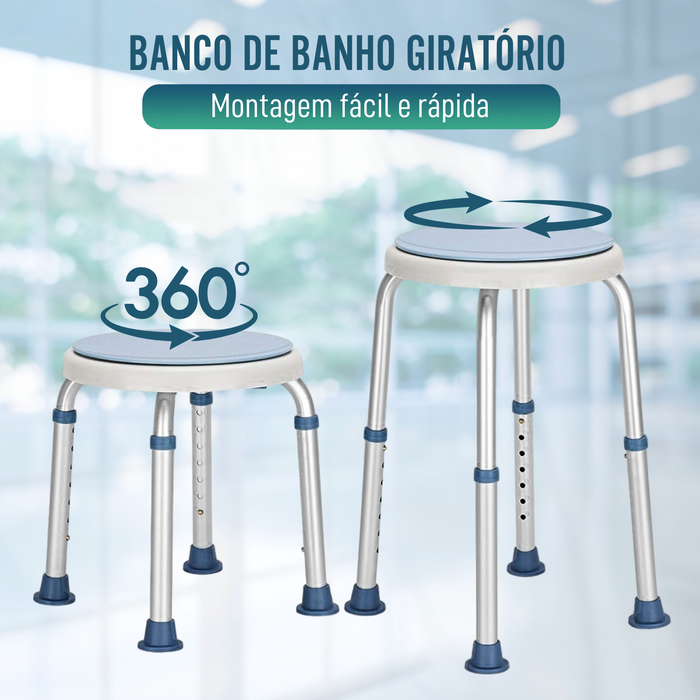 Banco de Banho Giratório