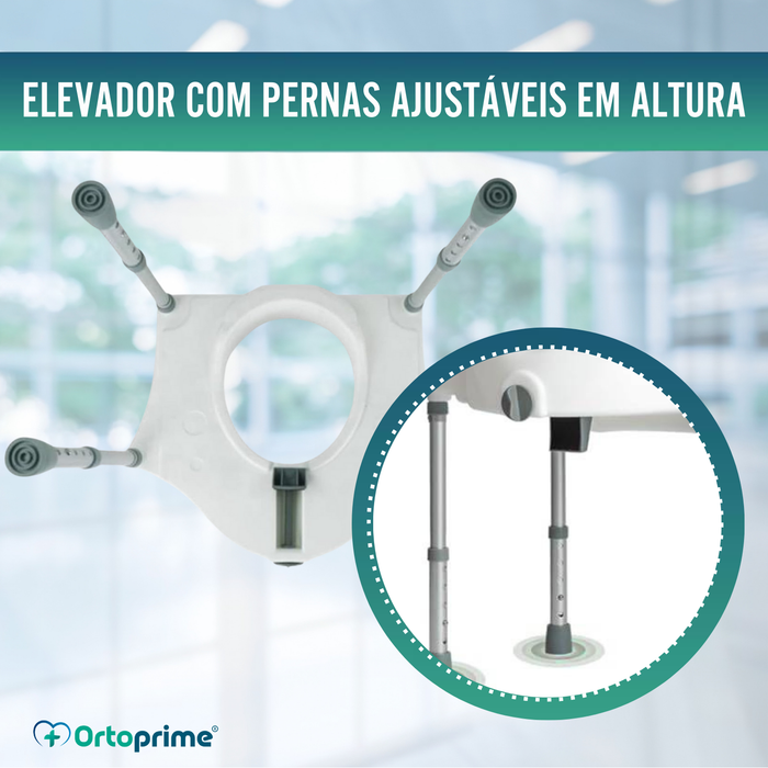 Alteador de 12 cm com Pernas - Universal