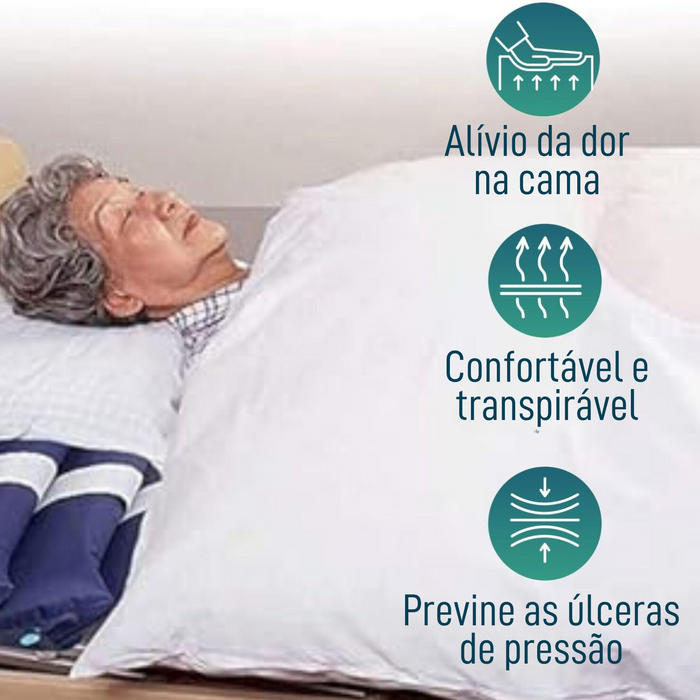 Colchão Anti-escaras com Células Intercambiáveis Compressor PROTECTIVE