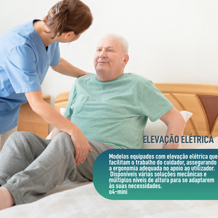 Cama com Elevador Móvel Articulado Elétrico - Pacote Resistance