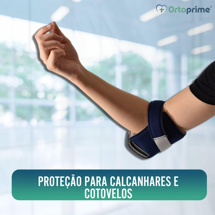 Calcanheiras Anti-escaras Confortáveis - Protetor de Calcanhares e Cotovelos