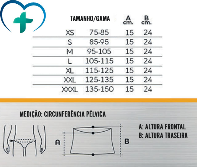 Cinta Laboral Flexível de Proteção Lombar