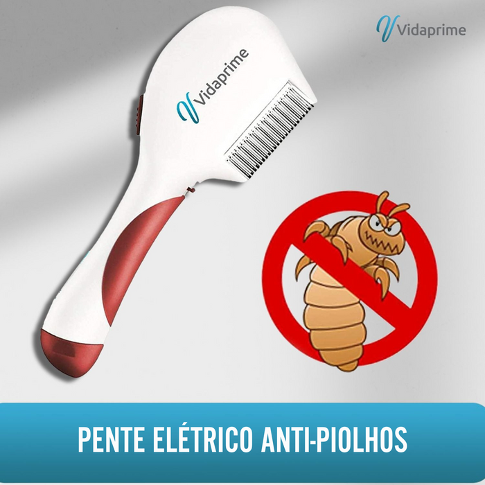 Pente Anti-Piolhos Elétrico