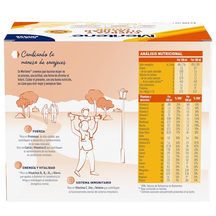 Pacote de 6 Garrafas de Suplemento Alimentar - 2 Sabores