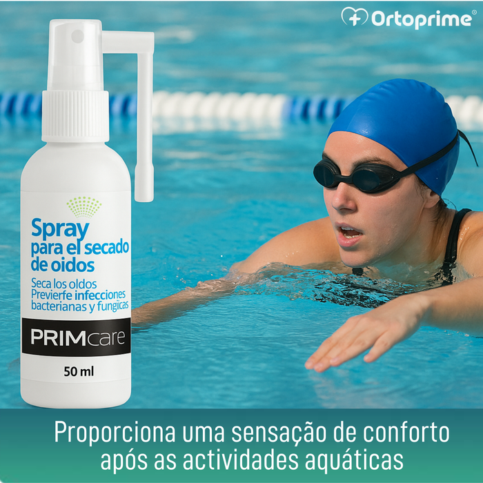Spray para Secagem dos Ouvidos | Solução de Ação Tripla