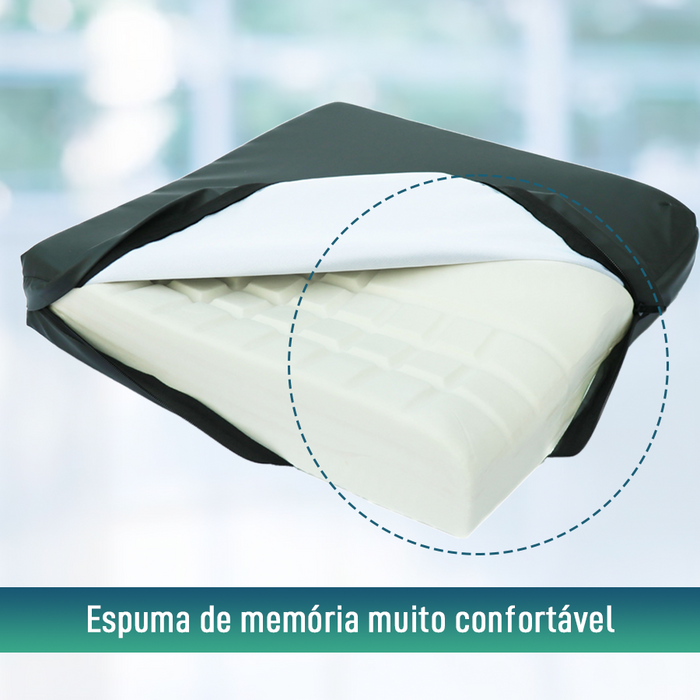 Almofada Anti-Escaras Viscoelástica Espuma de Memória 80kg/m3