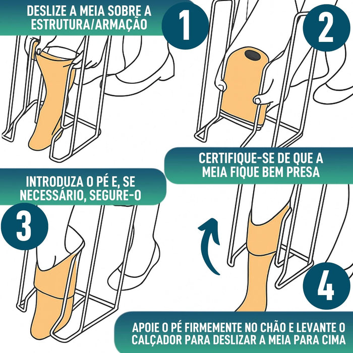 Calçador de Meias e Meias de Compressão | Ajudas para Vestir
