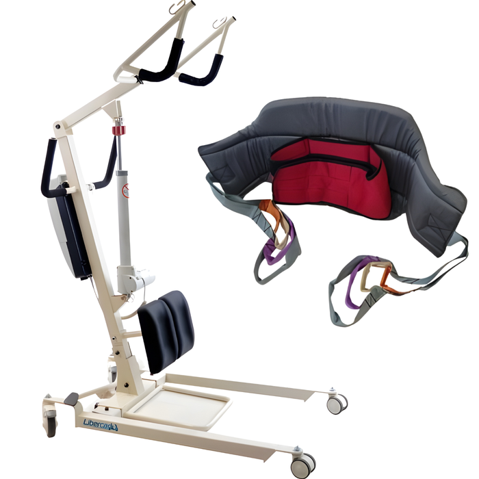 Grua Elétrica de Levantamento de Peso com Arnês - Mobilidade Reduzida