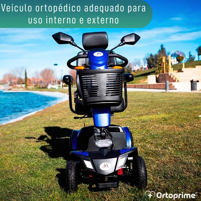Scooter para Deficientes Compacto | Suspensão Integral