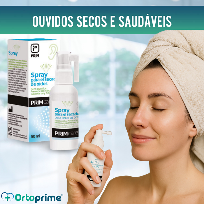 Spray para Secagem dos Ouvidos | Solução de Ação Tripla