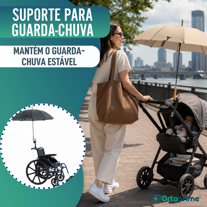 Porta-Guarda-Chuva Universal para Cadeiras e Andarilhos