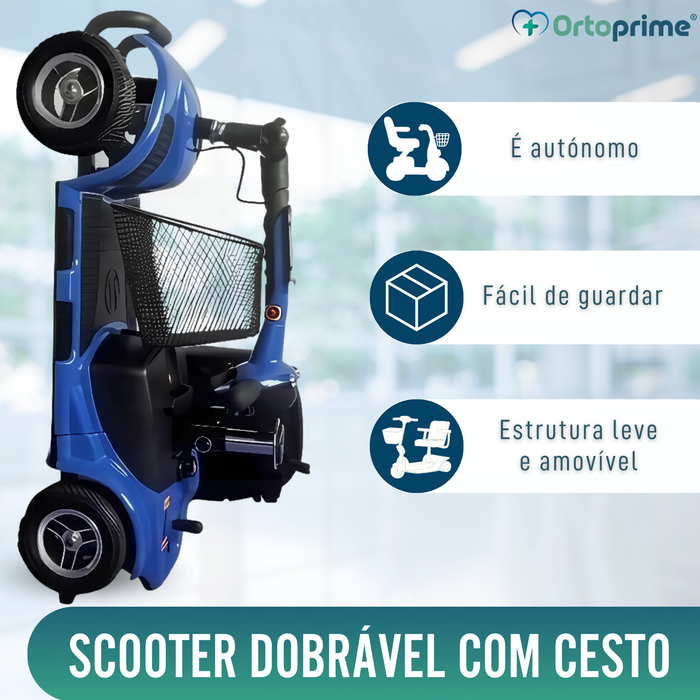 Scooter Elétrico com Sistema Stand Up | 3 Rodas
