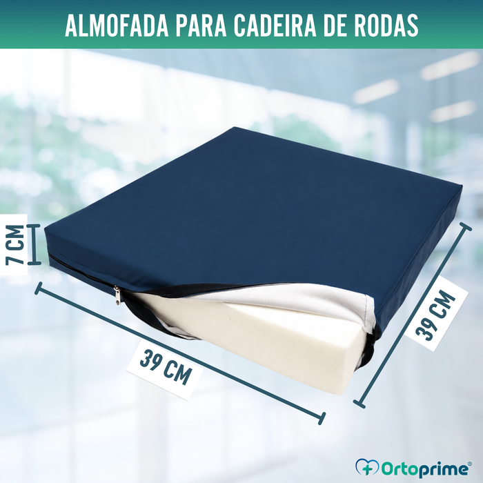 Almofada Anti-Escaras Espuma de Memória 50kg/m3