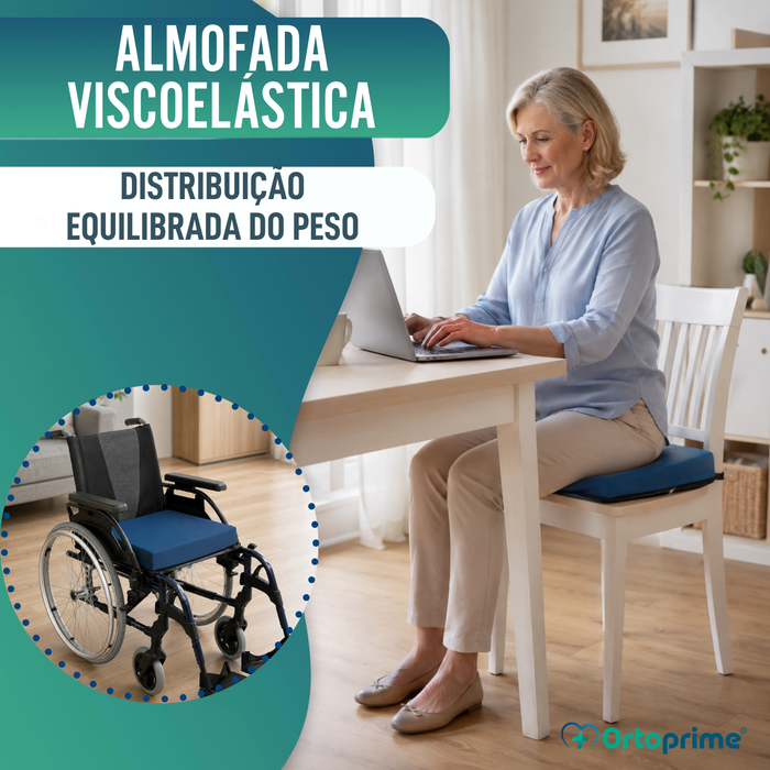 Almofada Anti-Escaras Espuma de Memória 50kg/m3
